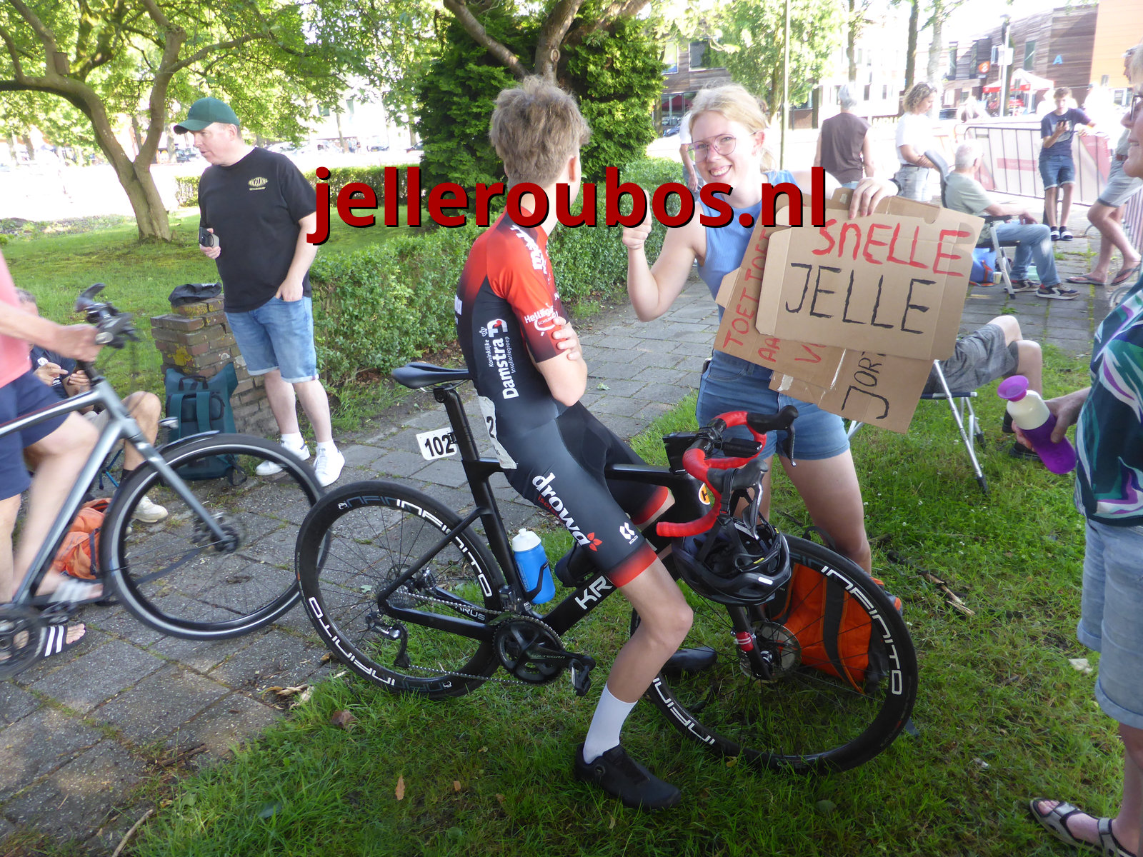 Jelle baalde… maar hij was er bij