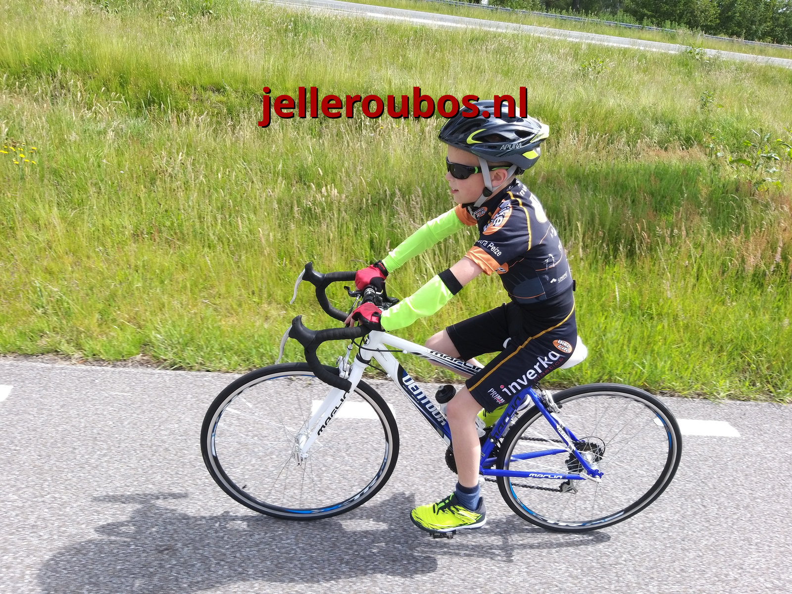 De eerste kennismaken met de racefiets