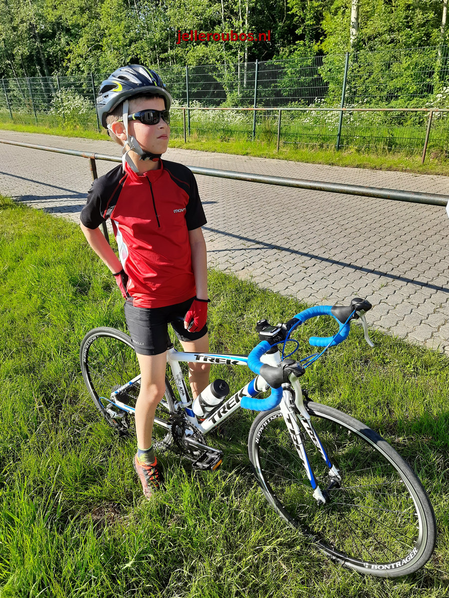 Even bijkomen van de training